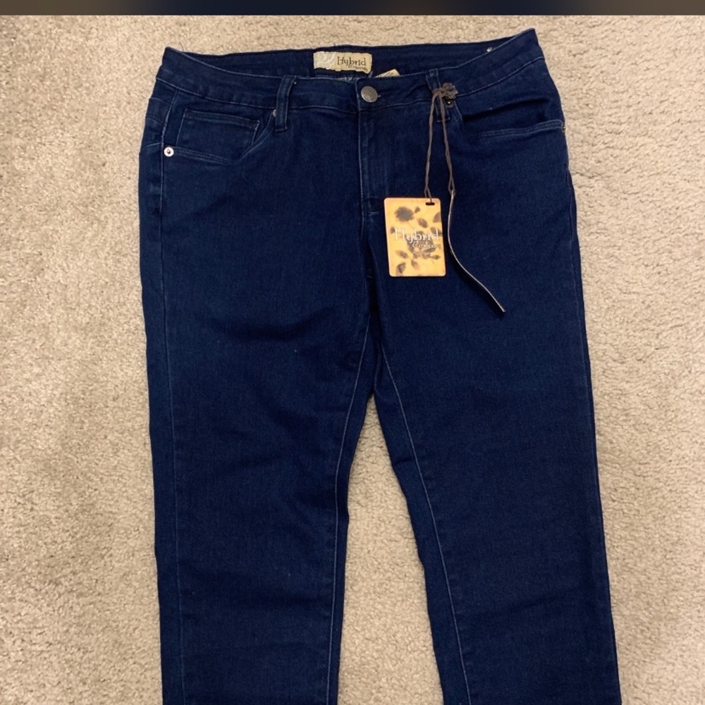 Hybrid & Co. Women's Butt Lift Super Comfy Stretch Denim Skinny Yoga Jeans